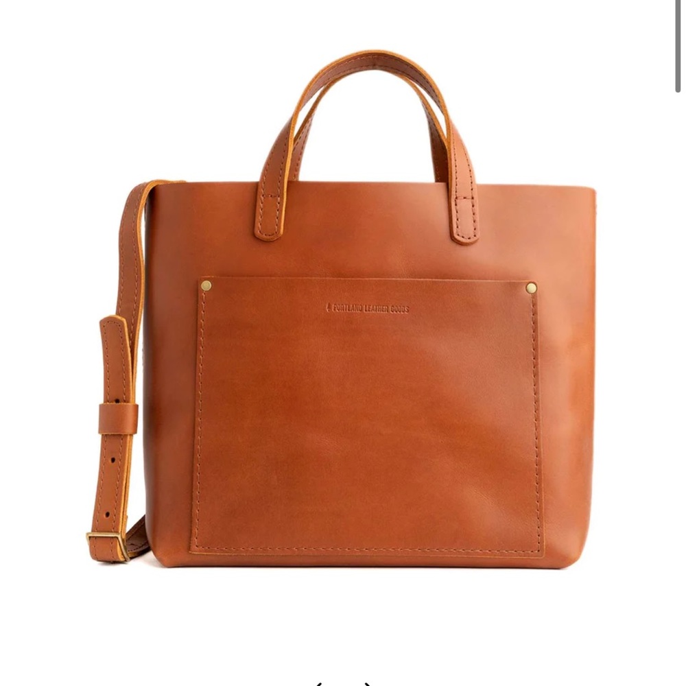 *BRAND NEW* Full Grain Leather Handmade Crossbody Tote NWOT